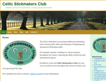 Tablet Screenshot of celticstickmakers.com